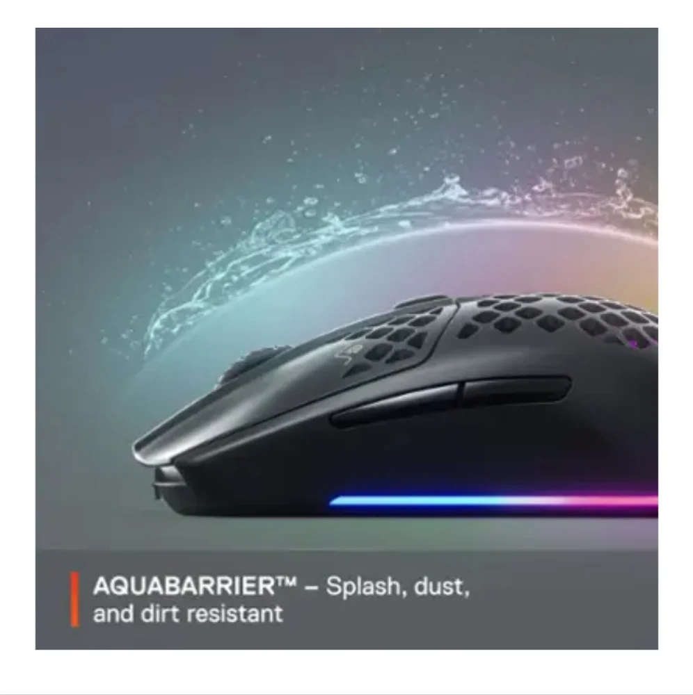 Steelseries Aerox 3 Ultra Lightweight Honeycomb Gaming Mouse